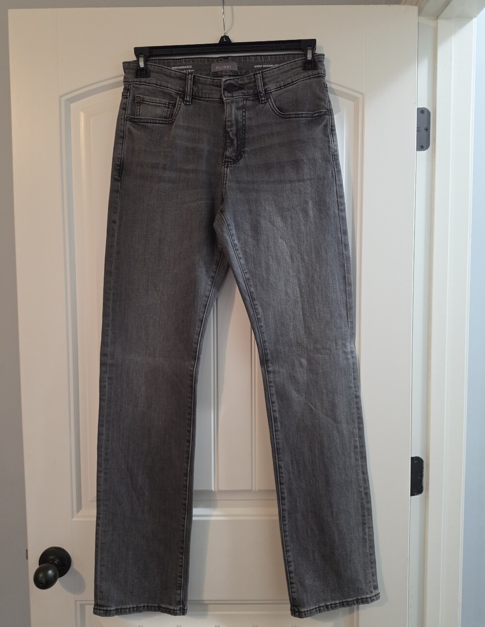 DL1961 Men's Gray Straight Jeans